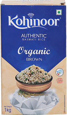 

Kohinoor Authentic Organic Brown Basmati Rice (Long Grain)(1 kg)