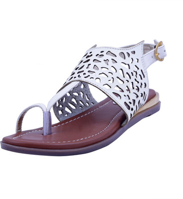 

Adorn Women White Flats