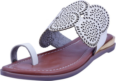 

Adorn Women White Flats