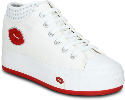 

Kielz Ladies Canvas Shoes Sneakers For Women(White