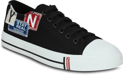 

Kielz Ladies Canvas Shoes Sneakers For Women(Black