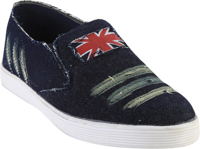 

GI Stylish shoes Canvas Shoes For Men(Navy, Navy blue