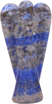 

Excel Lapis Lazuli Angel Figurine Crystal Healing Reiki (5 cm x 3 cm x 1 cm, Blue) Decorative Showpiece - 5 cm(Stoneware, Multicolor)