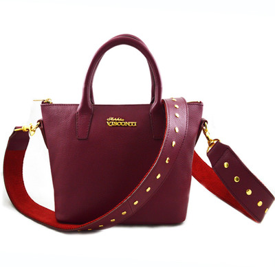 

Sophia visconti Girls Casual Maroon Genuine Leather Sling Bag