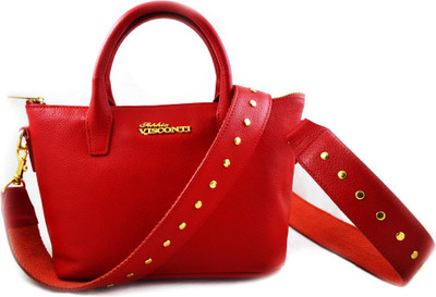 

Sophia visconti Girls Casual Red Genuine Leather Sling Bag