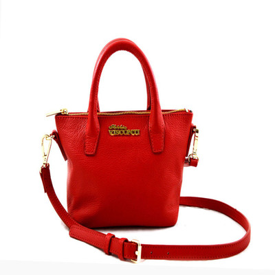 

Sophia visconti Girls Casual Red Genuine Leather Sling Bag