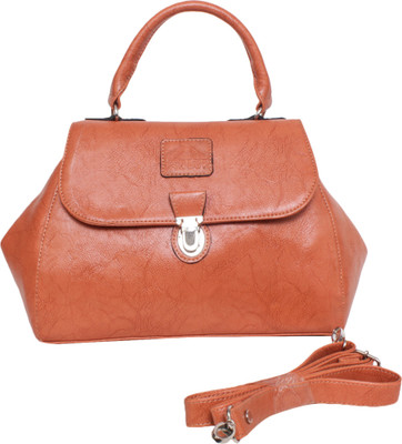 

TANLUP Women Casual Orange PU Sling Bag
