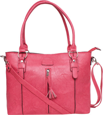 

TANLUP Women Casual Pink PU Sling Bag