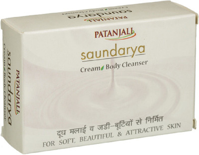 

Patanjali Saundarya Cream Soap(75 g, Pack of 4)
