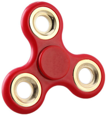 

Gitz Hand Spinner, EDC Spinner Fidget Toys, tri-spinner fidget, and Ultra Speed - Hybrid Ceramic Bearing(Red)