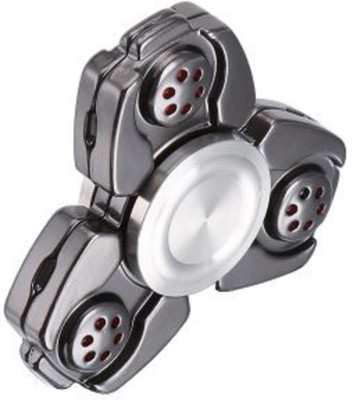 

LogicInside Too Small Spinner Of Spacecraft Design - Luxury Diamond Cut Artisan - 5 Minutes A Turn Now Finger Ced Top Toy (METALLIC GREY)(Grey, Silver)
