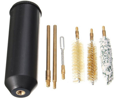 

Futaba 1719OUT Camping & Hiking 7pcs/set Pocket Size Gun cleaning Kit for Air pistols cal.38/357/9mm