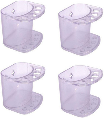 

masterfit Acrylic Toothbrush Holder(Wall Mount)