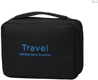 

Italish Cosmetic Makeup Pouch Storage(Black)