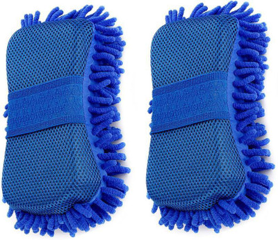 

NEERAK Microfiber Vehicle Washing Hand Glove(Pack Of 2)