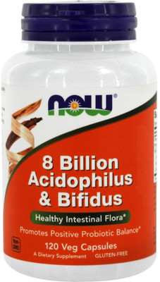 

Now Foods Acidophilus/Bifidus 8 Bill 120 Capsules(120 No)