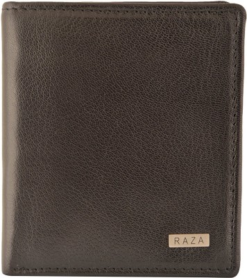 

RAZA Men Black Genuine Leather Wallet(6 Card Slots)