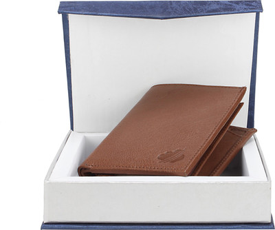 

Drizzle Men Brown Genuine Leather Wallet(8 Card Slots)