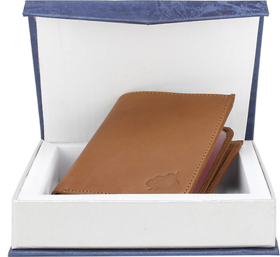 

Drizzle Men Brown Genuine Leather Wallet(5 Card Slots)