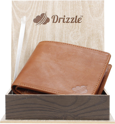 

Drizzle Men Tan Genuine Leather Wallet(3 Card Slots)