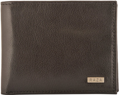 

RAZA Men Black Genuine Leather Wallet(4 Card Slots)