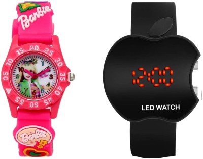 COSMIC LED KIDS WATCH WITH GIRLS WATCH XXZ-990 ledBARBIE Watch  - For Boys & Girls   Watches  (COSMIC)