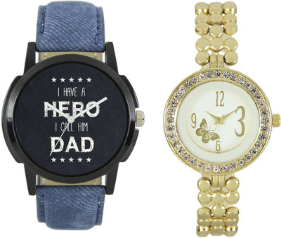 View Shivam Retail SR-007-203 Stylish Watch  - For Couple Wrist Watches Price Online(Shivam Retail)