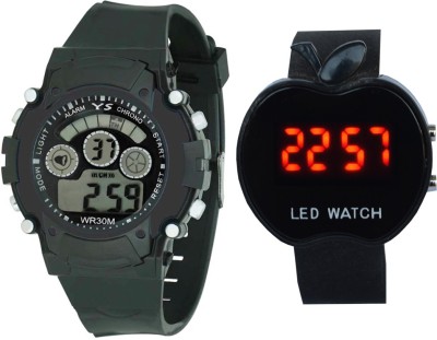 CREATOR Seven Lights + Apple Touch LED Sports Combo Watch  - For Boys & Girls   Watches  (Creator)