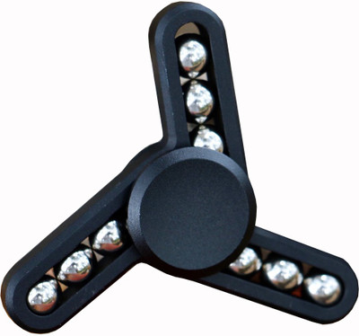 

Excite Shoppers Latest Black Ball-Bearing High-Speed Fidget Spinner (Premium)(1 Pieces)
