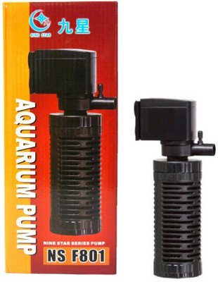 

Minjiang Internal Filter NSF-801 | (Power: 15W | 1200L/H | H.Max: 1.5m) | Power Aquarium Filter(Mechanical Filtration for Salt Water and Fresh Water)