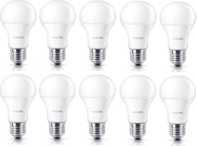 

Philips 9 W Standard E27 LED Bulb(Yellow, Pack of 10)