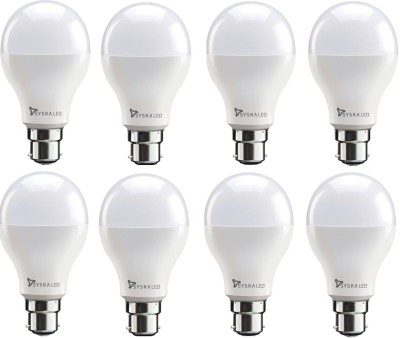 

Syska 18 W Standard B22 LED Bulb(White, Pack of 8)