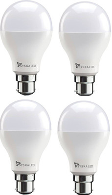 Syska 15 W Standard B22 LED Bulb(White, Pack of 4)