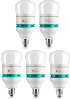 

Syska 18 W Standard E27 LED Bulb(Yellow, Pack of 5)