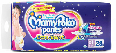 

MamyPoko Pants - XL(28 Pieces)
