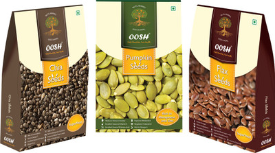 

Oosh Brown Flax Seeds(700 g, Pack of 3)