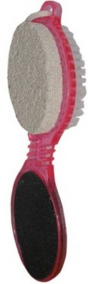 

Bruzone Foot File With Pedicure Brush(4 in 1) Pack of 1(Multicolor)