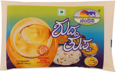 

Nandini Pure Cow Ghee 200 ml(Pouch)