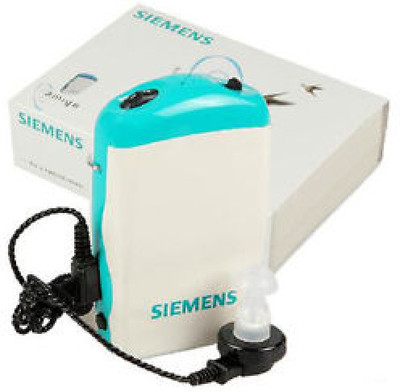 

Siemens 12 Channel Extreme Power 180 db gain 80gb AMIGA 178 High Pocket Model Hearing Aid(Cream)