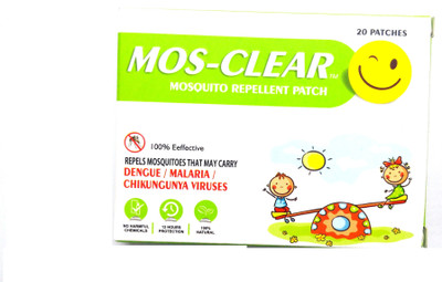 

W2W VANESA MOS CLEAR MOSQUITO REPELLENT PATCH(Pack of 20)