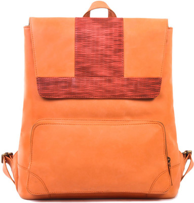 

mohawk 13 inch Laptop Backpack(Orange), Peach