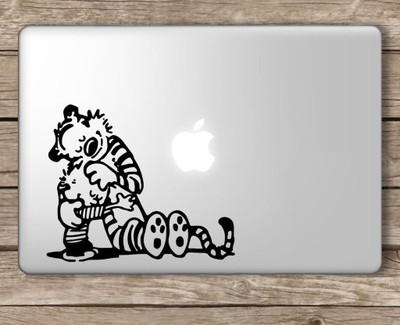 

Onlinemart Hobbes Vinyl Laptop Decal 15.6