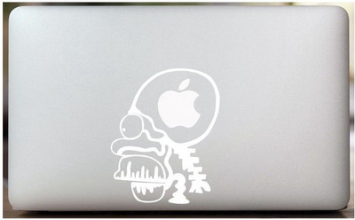 

Onlinemart Apple Vinyl Laptop Decal 15.6