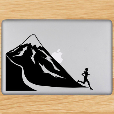 Onlinemart Hill girl Vinyl Laptop Decal 15.6