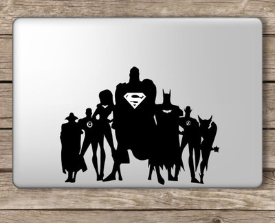 

Onlinemart Justice Vinyl Laptop Decal 15.6