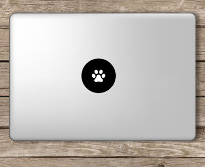 

Onlinemart Paw print Vinyl Laptop Decal 15.6