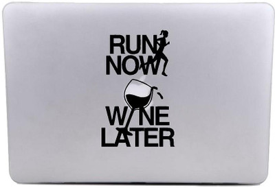 Onlinemart Runnow wine Vinyl Laptop Decal 15.6