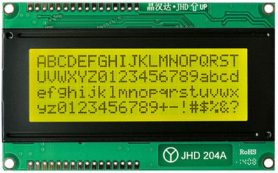 

LogicInside 20x4 Characters (Alphanumeric) LCD Display - with LED Backlight(Green)