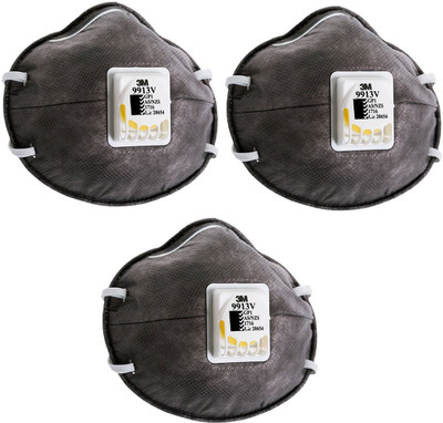 Clair Filters 3M pollution Mask with carbon filter 3M 9913V Mask and Respirator Flipkart
