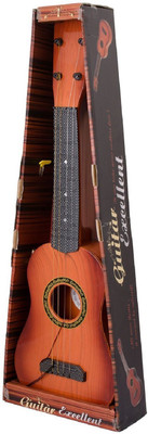 

HALO NATION 18 inches 4-String Acoustic Guitar Toy for Kids(Brown)